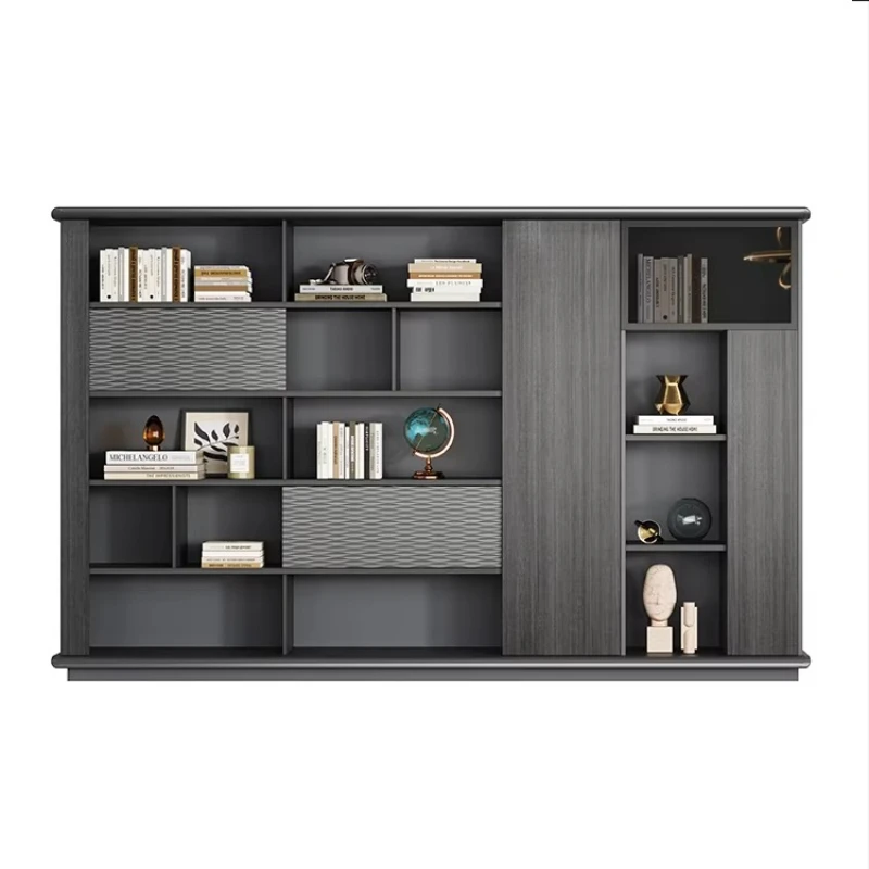 Office Furniture And Equipment - เฟอร์นิเจอร์ห้องนั่งเล่น ดีไซน์ทันสมัย อุปกรณ์สำนักงาน ตู้หนังสือหรูหรา ตู้เก็บเอกสารพร้อมลิ้นชัก ตู้เก็บเอกสาร