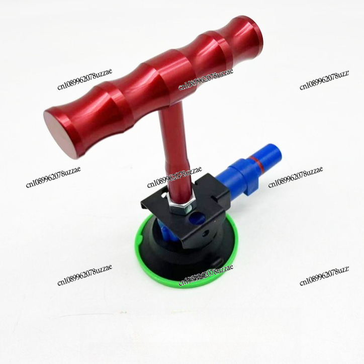 Office Furniture Repair - ซ่อมรอยบุ๋ม, ถ้วยดูดยางรูปตัว T สีแดงแบบมือถือ, ซ่อมแซมรอยบุ๋มและปรับระดับตัวถัง, ไม่ทำลายสีรถ
