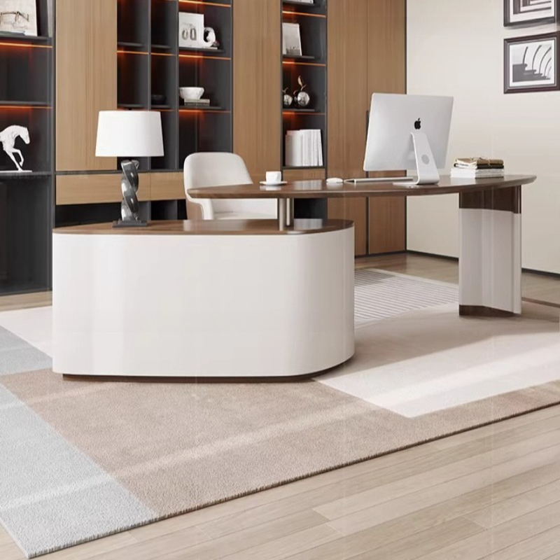 Office Furniture Services - ชั้นวางของสำนักงานผู้บริหารแบบปรับได้ โต๊ะทำงานรูปตัว L โต๊ะแสดงสินค้า โต๊ะประชุม โต๊ะรับรองแขก