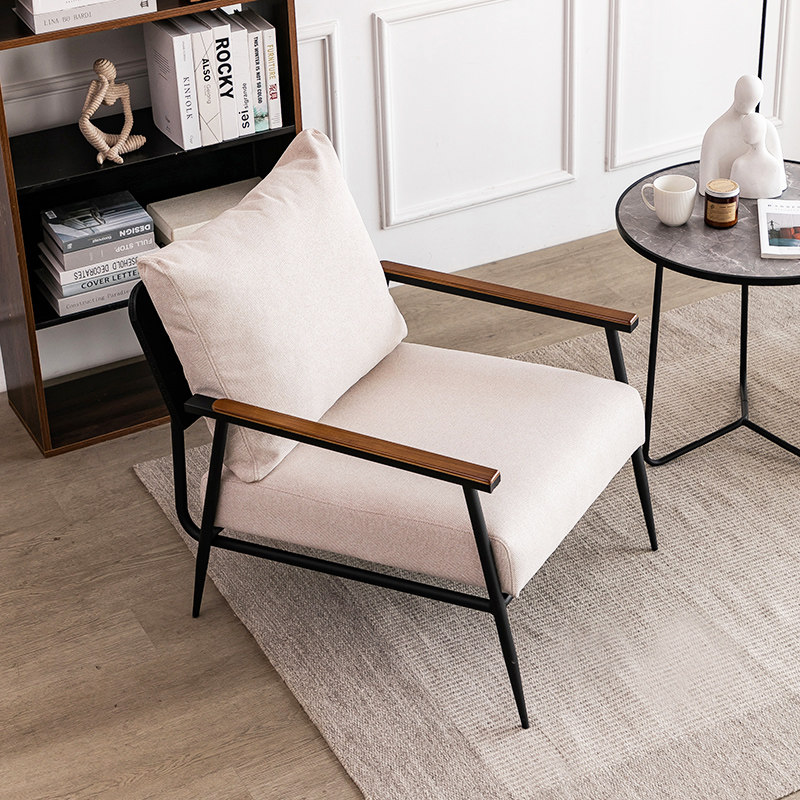 Office Furniture Services - โซฟาห้องนั่งเล่นดีไซน์ทันสมัย เก้าอี้สำนักงานสไตล์นอร์ดิกแบบมินิมอล โซฟากลางแจ้ง หนังแท้ เฟอร์นิเจอร์เดี่ยวสำหรับสวนหลังบ้าน