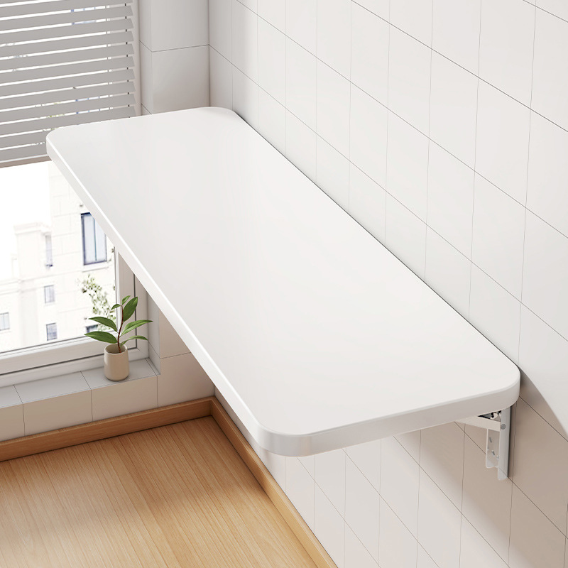 โต๊ะพับติดผนัง โต๊ะพับได้ ชั้น - Wall Mounted Desk Fold บทวิจารณ์และราคา