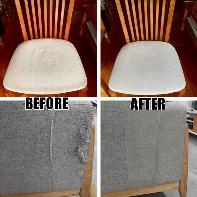 Self-กาวผ้าลินินผ้าทนทานผ้าซ่อ - Office Furniture Repair บทวิจารณ์และราคา