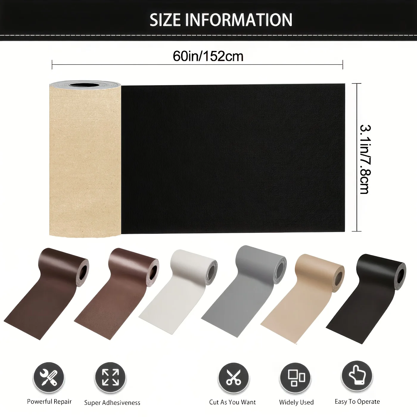 เทปซ่อมหนัง มีหลายสีให้เลือก แ - Office Furniture Repair บทวิจารณ์และราคา