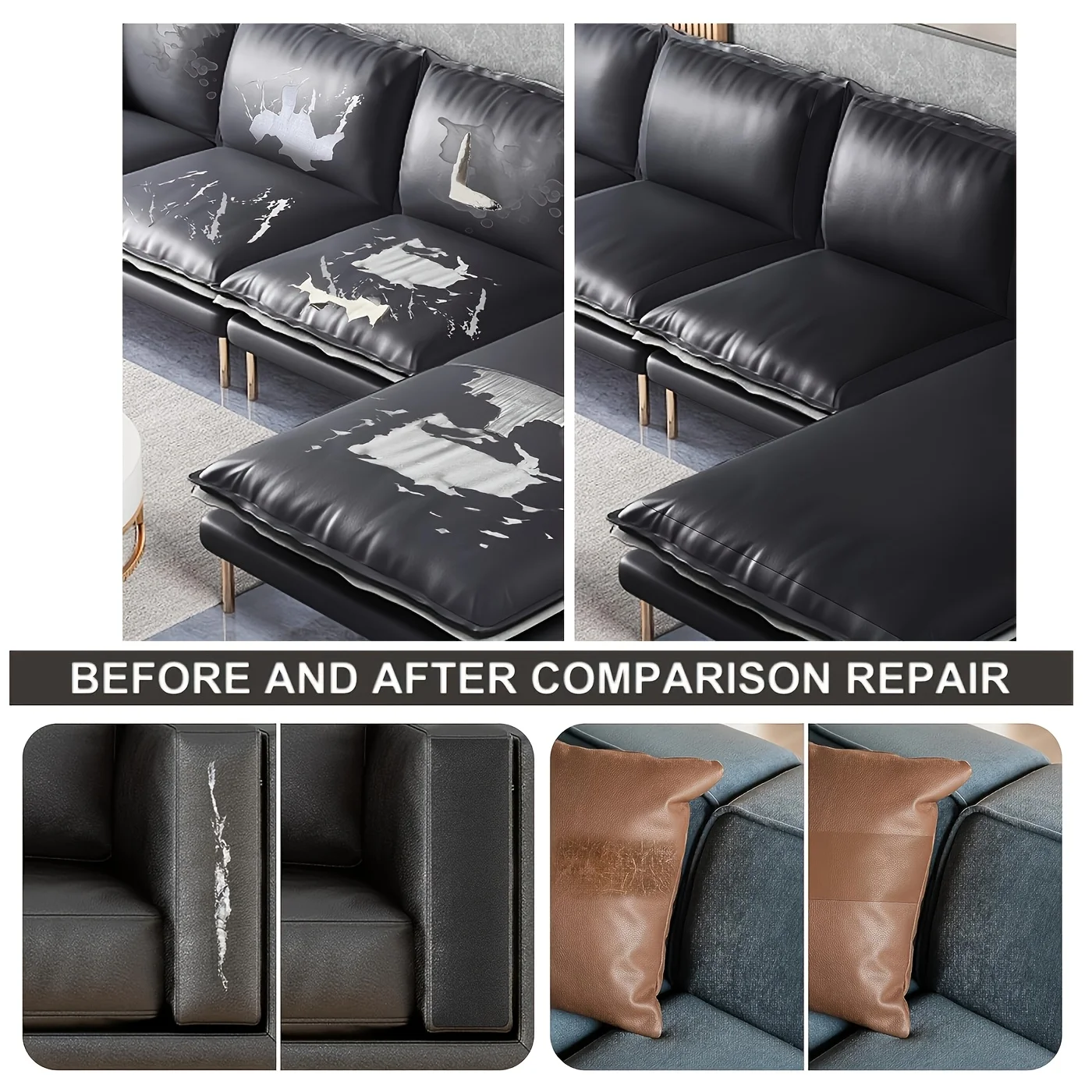 เทปซ่อมหนัง มีหลายสีให้เลือก แ - Office Furniture Repair บทวิจารณ์และราคา