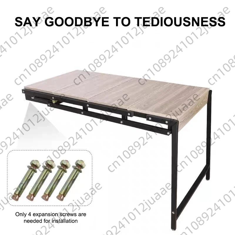 ชั้นวางของติดผนังแบบพับได้ Flo - Wall Mounted Desk Fold บทวิจารณ์และราคา