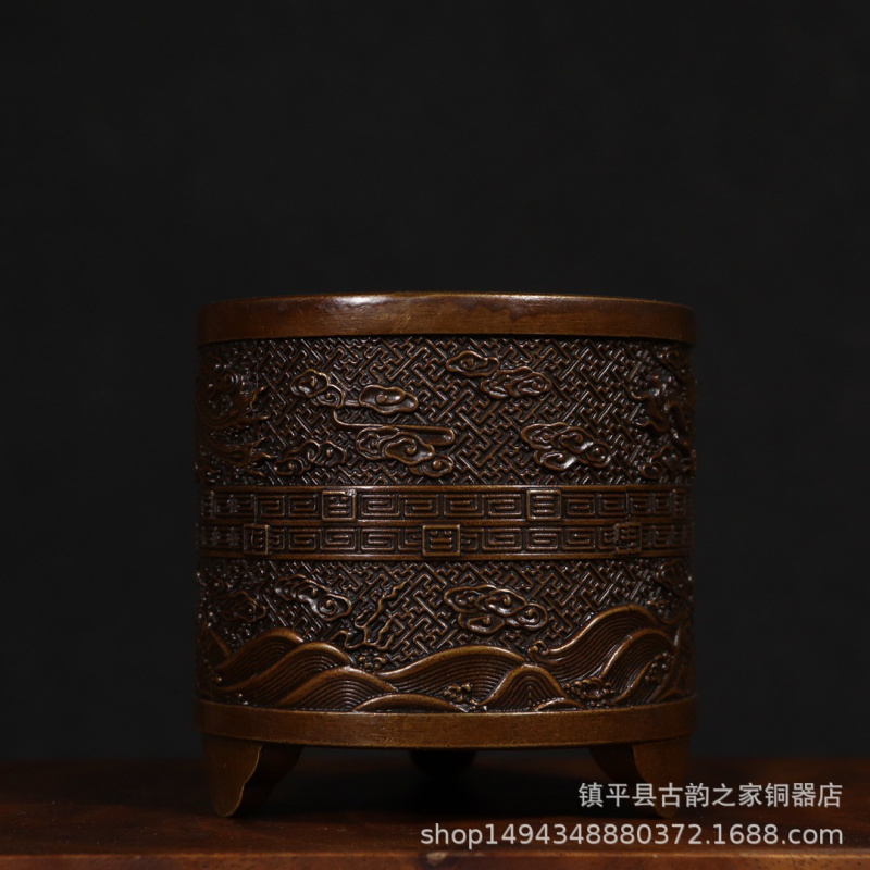กระถางธูปทรงกระบอกลายมังกรและห - Office Furniture Phoenix บทวิจารณ์และราคา