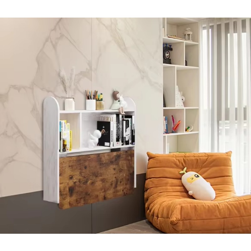 โต๊ะทำงานติดผนังในบ้าน, โต๊ะวา - Wall Mounted Desk Fold บทวิจารณ์และราคา