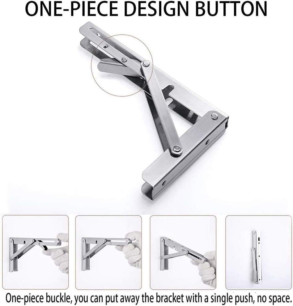 พับเป็นขาตั้ง2ชิ้นสำหรับชั้นวา - Wall Mounted Desk Fold บทวิจารณ์และราคา