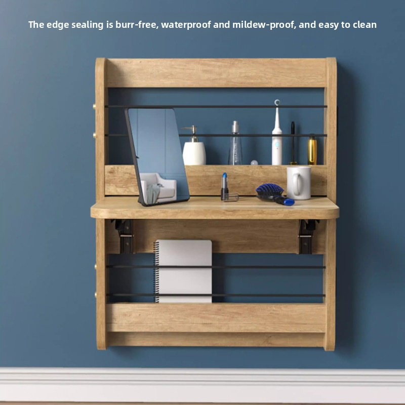 โต๊ะพับติดผนัง ประหยัดพื้นที่  - Wall Mounted Desk Fold บทวิจารณ์และราคา