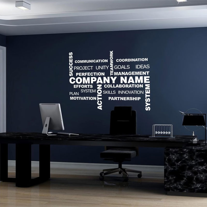 สติ๊กเกอร์ติดผนังชื่อธุรกิจแบบ - Office Furniture Names บทวิจารณ์และราคา