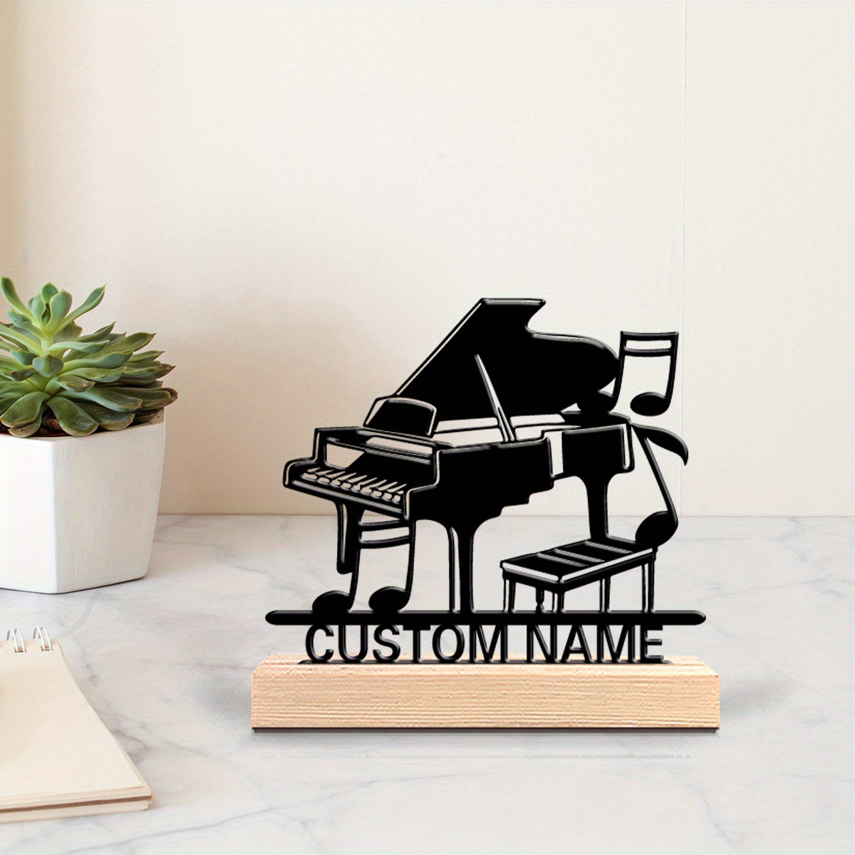 รูปปั้นเงาเงาเปียโนแบบส่วนตัว  - Office Furniture Names บทวิจารณ์และราคา